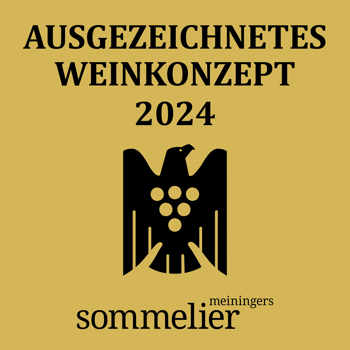 Auszeichnung Weinkonzept 2024